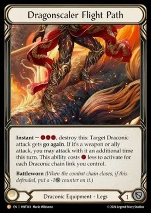 Flesh And Blood HNT Dragonscaler Flight Path