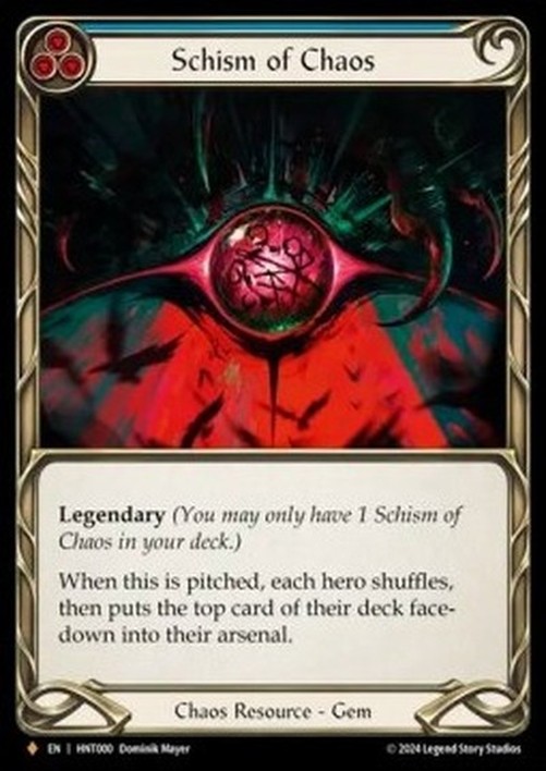 Flesh And Blood HNT Schism of Chaos