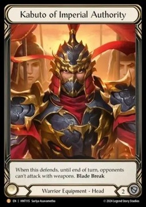 Flesh And Blood HNT Kabuto of Imperial Authority