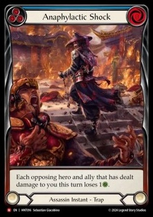 Flesh And Blood HNT Anaphylactic Shock