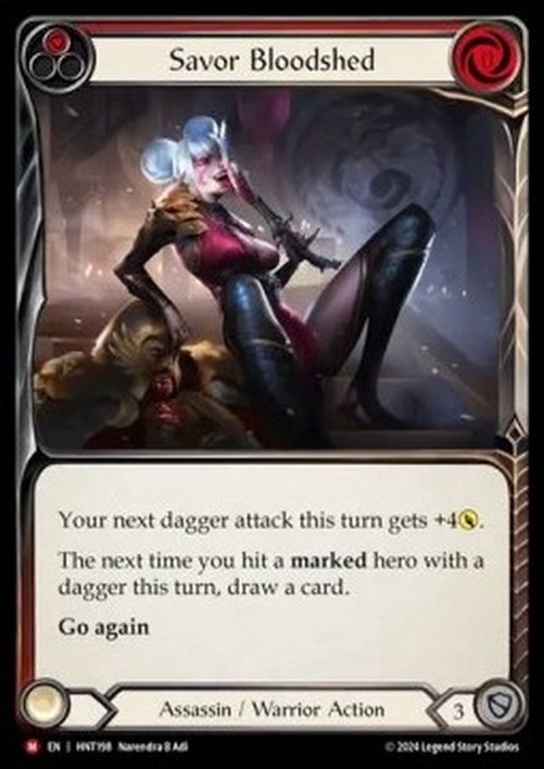 Flesh And Blood HNT Savor Bloodshed