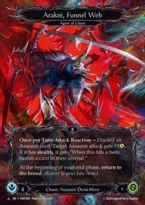 Flesh And Blood HNT Arakni, Funnel Web