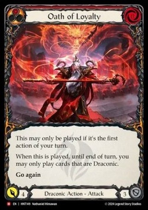 Flesh And Blood HNT Oath of Loyalty