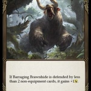 Flesh And Blood BVO Barraging Brawnhide (Blue)