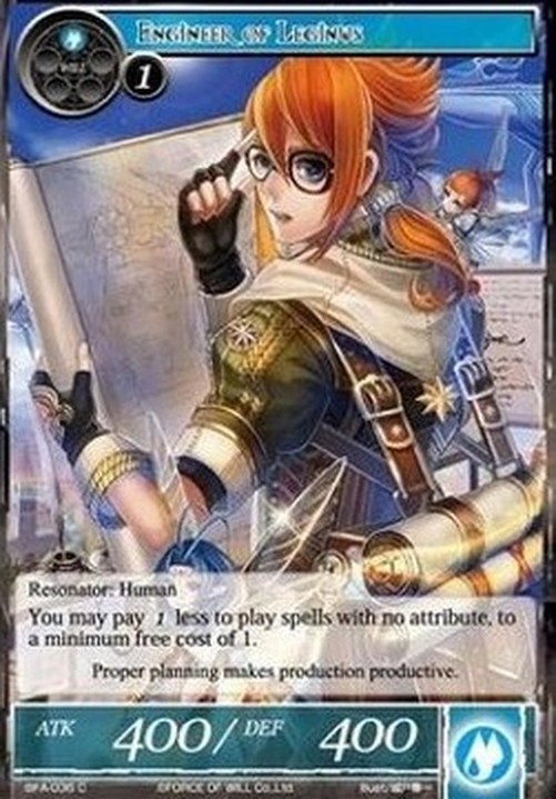 Force of Will BFA Engineer of Leginus