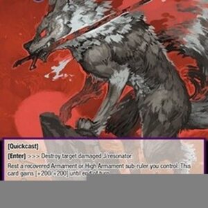 Force of Will CMB Black Rust Wolf