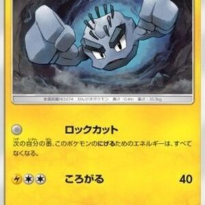 Pokemon Alolan Geodude Japanese