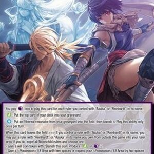 Force of Will JRP Asuka and Reinhardt