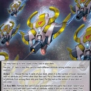 Force of Will JRP Cannonade Gears