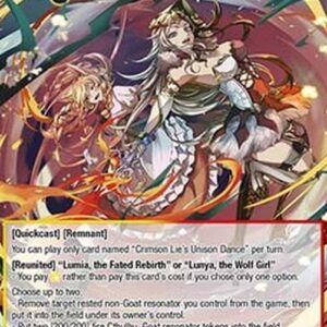 Force of Will Crimson Lie's Unison Dance