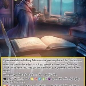 Force of Will Crimson Moon's Fairy Tale // Grimm, Crown of the Crimson Moon (V.1 - Marvel Rare)