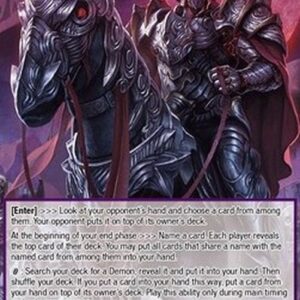 Force of Will Furcas, Demon of Prophecy