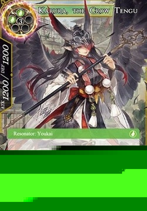 Force of Will NDR Karura, the Crow Tengu (V.1 - Super Rare)