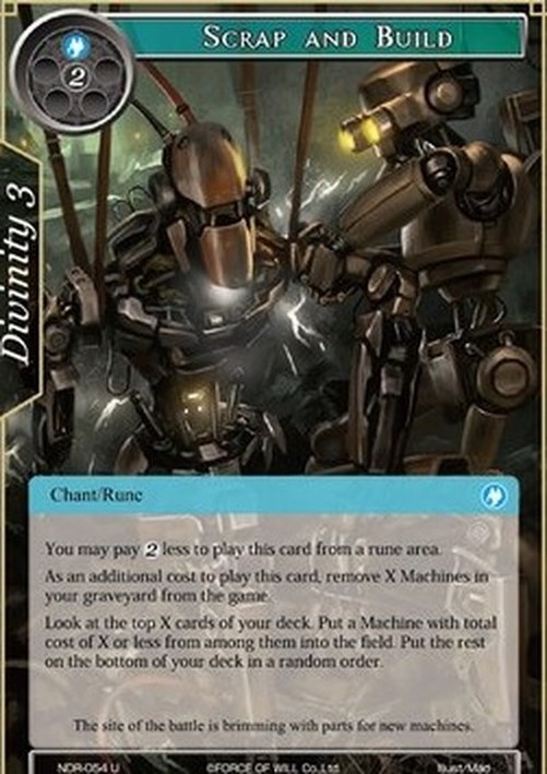 Force of Will NDR Scrap and Build