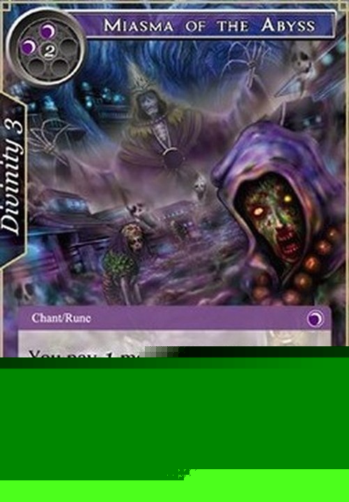 Force of Will NDR Miasma of the Abyss