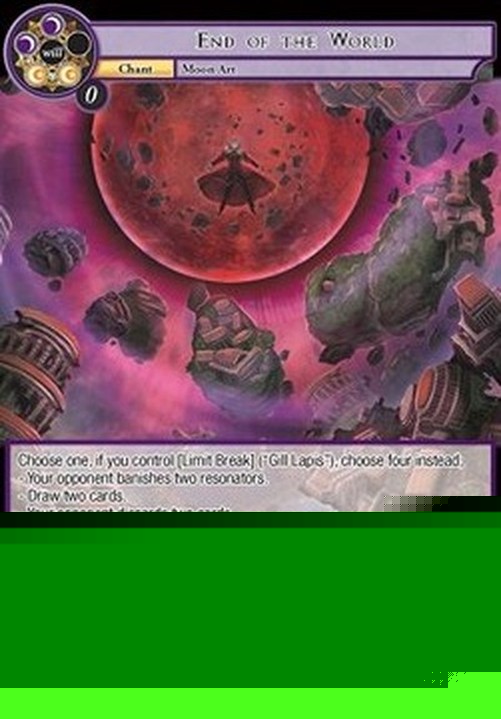 Force of Will SOI-JP End of the World