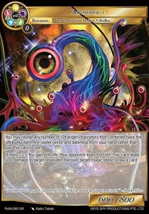 Force of Will POFA Adombrali