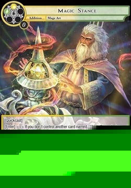 Force of Will POFA Magic Stance