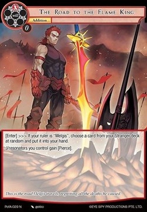 Force of Will POFA The Road to the Flame King