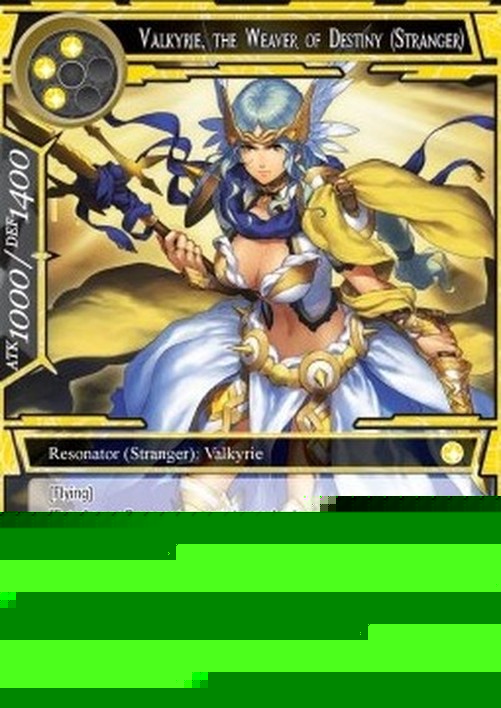 Force of Will POFA Valkyrie, the Weaver of Destiny