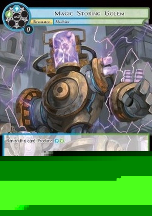 Force of Will POFA Magic Storing Golem