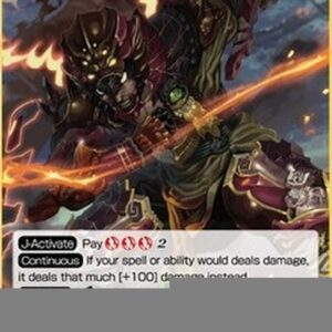 Force of Will PR Warlord of Exploding Flame // Evil Spirit, Flame Djinn (V.2 - Fixed)