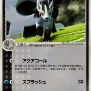 Pokemon Team Aqua's Mightyena Japanese
