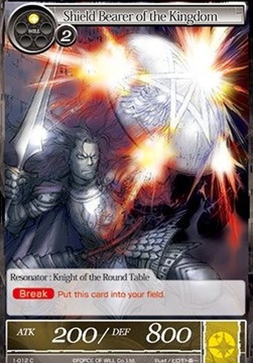 Force of Will 1 Shield Bearer of the Kingdom