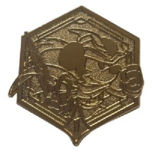 Lorcana DLCPRO Disney Lorcana 1st Anniversary Golden Mickey Pin