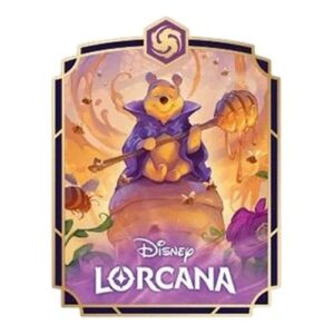 Lorcana 2ROF "Winnie The Pooh - Hunny Wizard" Pin