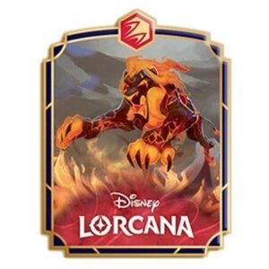 Lorcana 1TFC "Scar - Fiery Usurper" Pin