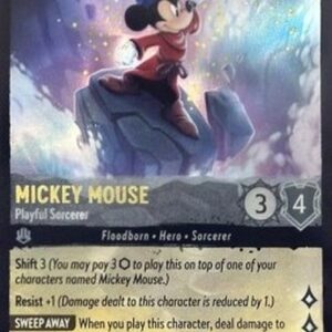 Lorcana Mickey Mouse - Playful Sorcerer