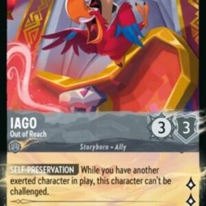 Lorcana 8JAF Iago - Out of Reach