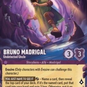 Lorcana 4URS Bruno Madrigal - Undetected Uncle