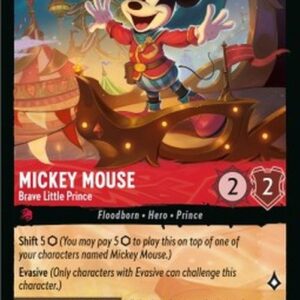 Lorcana 9FAB Mickey Mouse - Brave Little Prince (V.1)