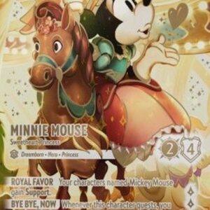 Lorcana 9FAB Minnie Mouse - Sweetheart Princess (V.2)