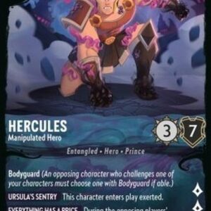 Lorcana Hercules - Manipulated Hero