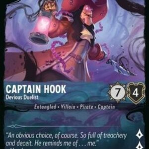 Lorcana Captain Hook - Devious Duelist