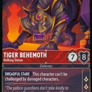 Lorcana Tiger Behemoth - Hulking Statue