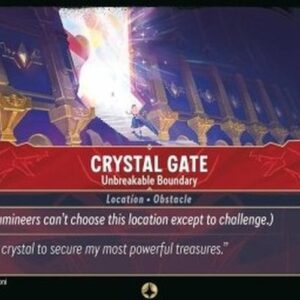 Lorcana Crystal Gate - Unbreakable Boundary