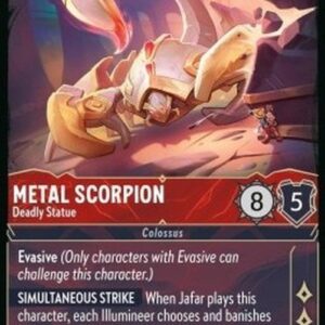 Lorcana Metal Scorpion - Deadly Statue