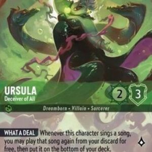 Lorcana 3INK Ursula - Deceiver of All (V.2)