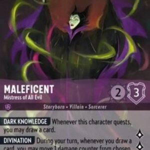Lorcana 3INK Maleficent - Mistress of All Evil (V.2)