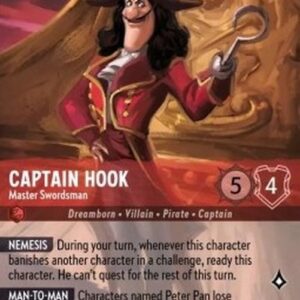 Lorcana 3INK Captain Hook - Master Swordsman (V.2)