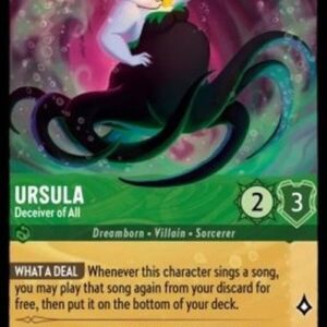 Lorcana 3INK Ursula - Deceiver of All (V.1)