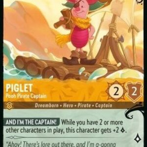 Lorcana 3INK Piglet - Pooh Pirate Captain (V.2)