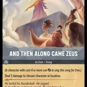 Lorcana 3INK And Then Along Came Zeus (V.1)