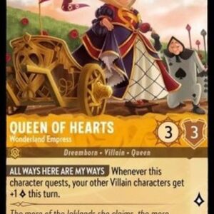 Lorcana 3INK Queen of Hearts - Wonderland Empress