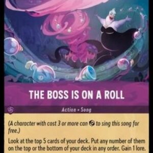 Lorcana 3INK The Boss Is On A Roll