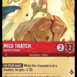 Lorcana 3INK Milo Thatch - Spirited Scholar